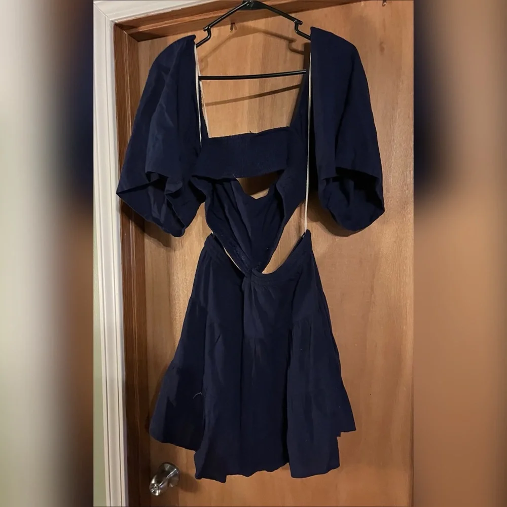 Free People Cross of Sunlight Endless Summer Mini Dress 🦋 - Picture 4 of 5